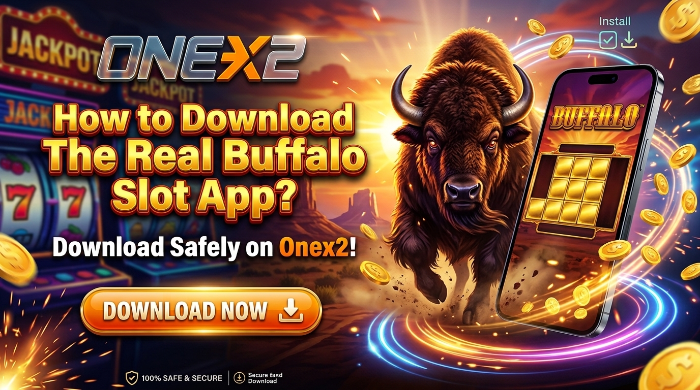 How to Download The Real Buffalo Slot App? Download Safely on Onex2!